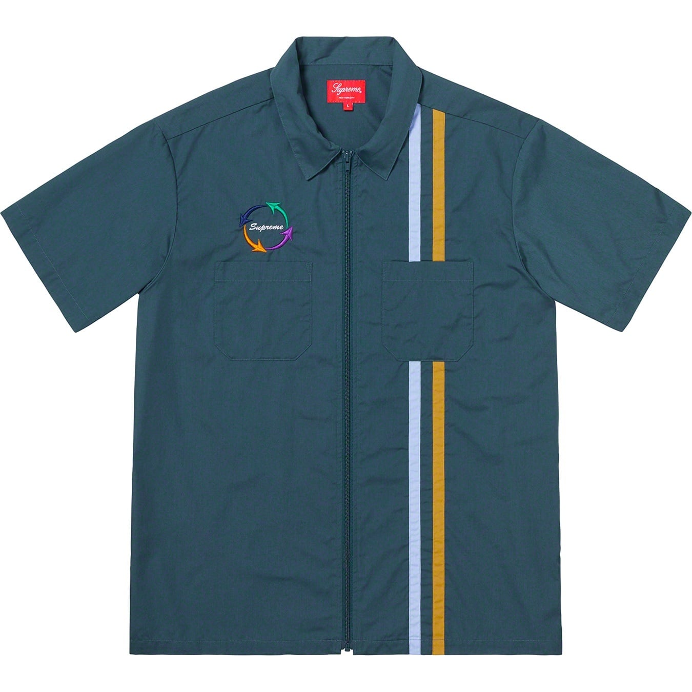 Zip Up S/S Work Shirt view 5